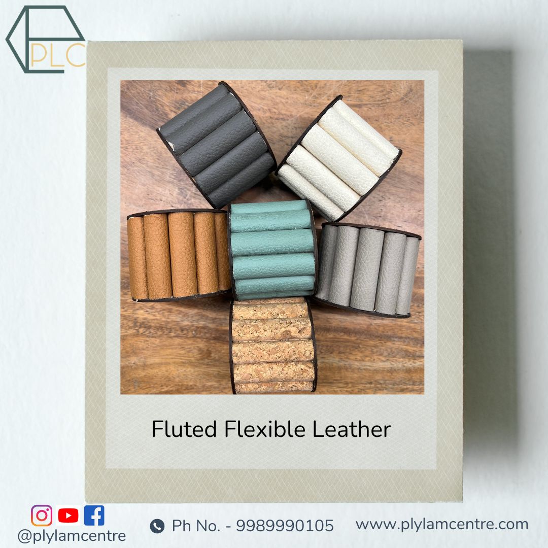 Flexible Fluted Leather/Cork - Louvres - Decorative Panels | Plylam Centre